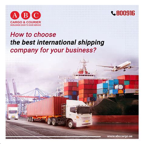 best company for international shipping